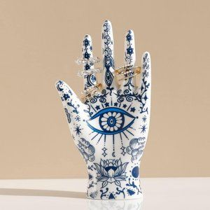 Anthropologie Evil Eye Ring Display Hand